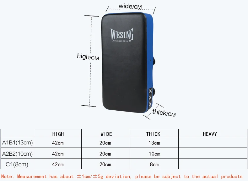 Wesing Kick Pads Муай Тай ноги мишени колодки удар рукавицы для боевых искусств обучение для тхэквондо, кикбоксинга мишени