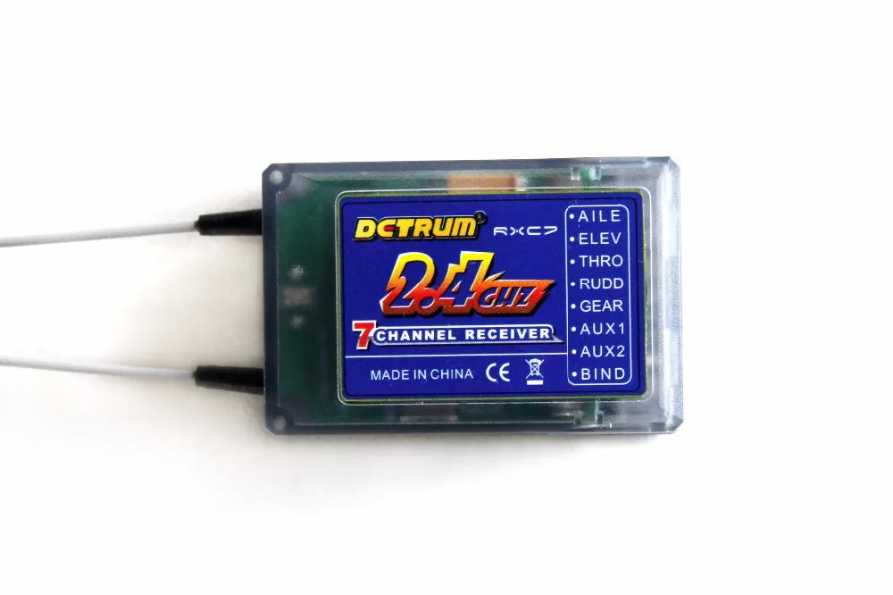 Detrum Gavin-6C 2 4 г 6-канальный передатчик Tx Mode2 RXC7 ГГц 7-канальный приемник Rx 4x Dynam 9 Servo
