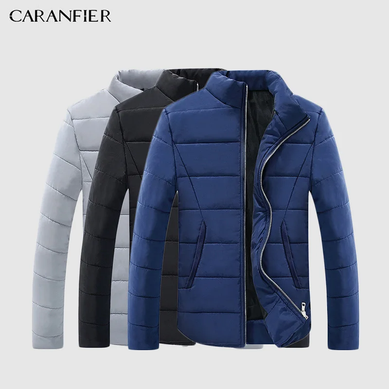 Куртка парка CARANFIER 3 шт. теплая дышащая с толстым воротником в английском
