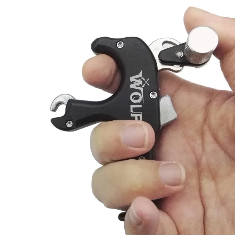 1 шт. инструмент для стрельбы из лука триггер суппорта большого пальца 3 блочный