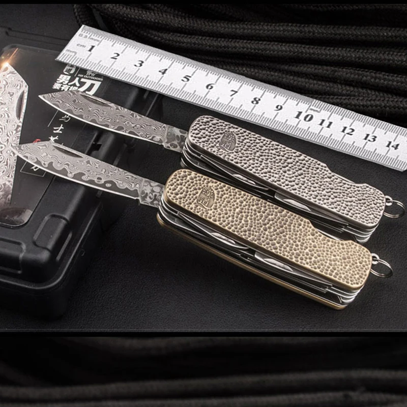 Многофункциональные складные инструменты для самозащиты на открытом воздухе