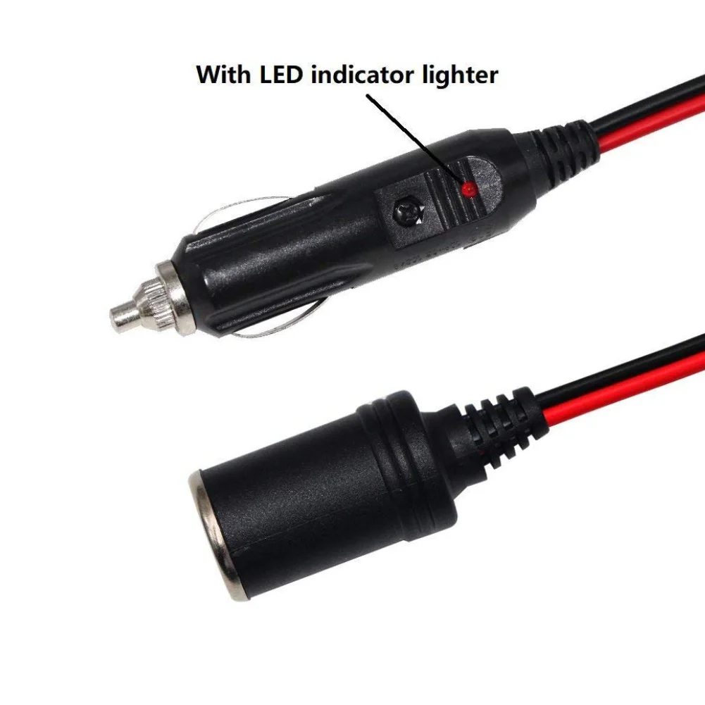 Удлинительный кабель для прикуривателя 100 Вт В автомобильного адаптер со