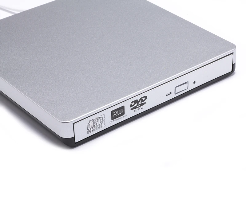 Внешний флэш накопитель KuWfi USB 2 0 тонкий портативный внешний VCD/CD/DVD плеер