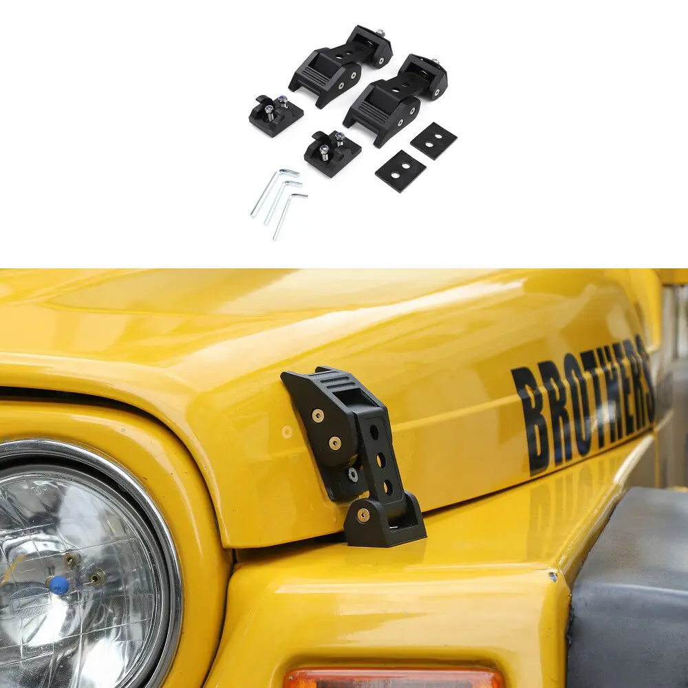 

for Jeep Wrangler TJ 1997-2006 Hood Latches Catch Locking Anti-Thief Hood Lock