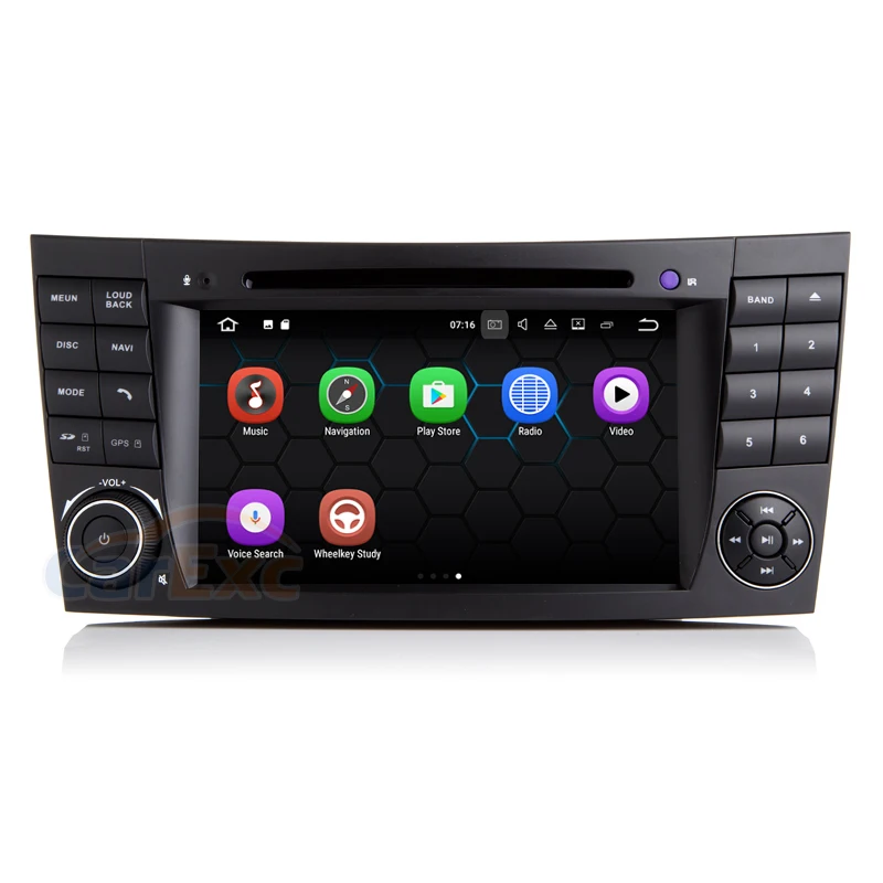 Автомобильный мультимедийный стерео плеер 2 Гб ОЗУ Android 9 0 для Benz E Class W211 E240 E280 с DVD