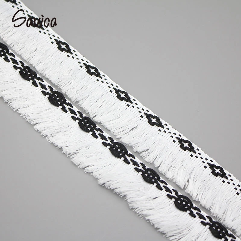 Savica 1y/3y 3cm Tassel Lace Ribbons Trim Fringe Fabric Ethnic Style Apparel Sewing Crafts DIY Decor Materials Accessories LX259 | Дом и сад