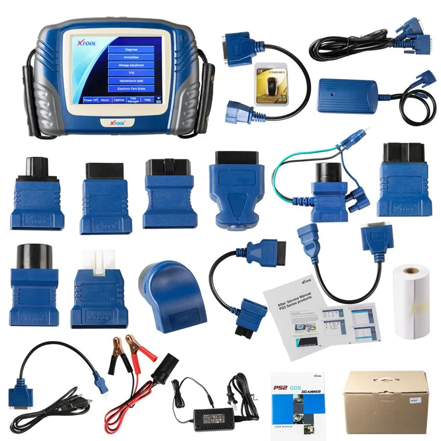 Новый бензиновый диагностический инструмент XTOOL PS2 GDS Bluetooth с сенсорным экраном