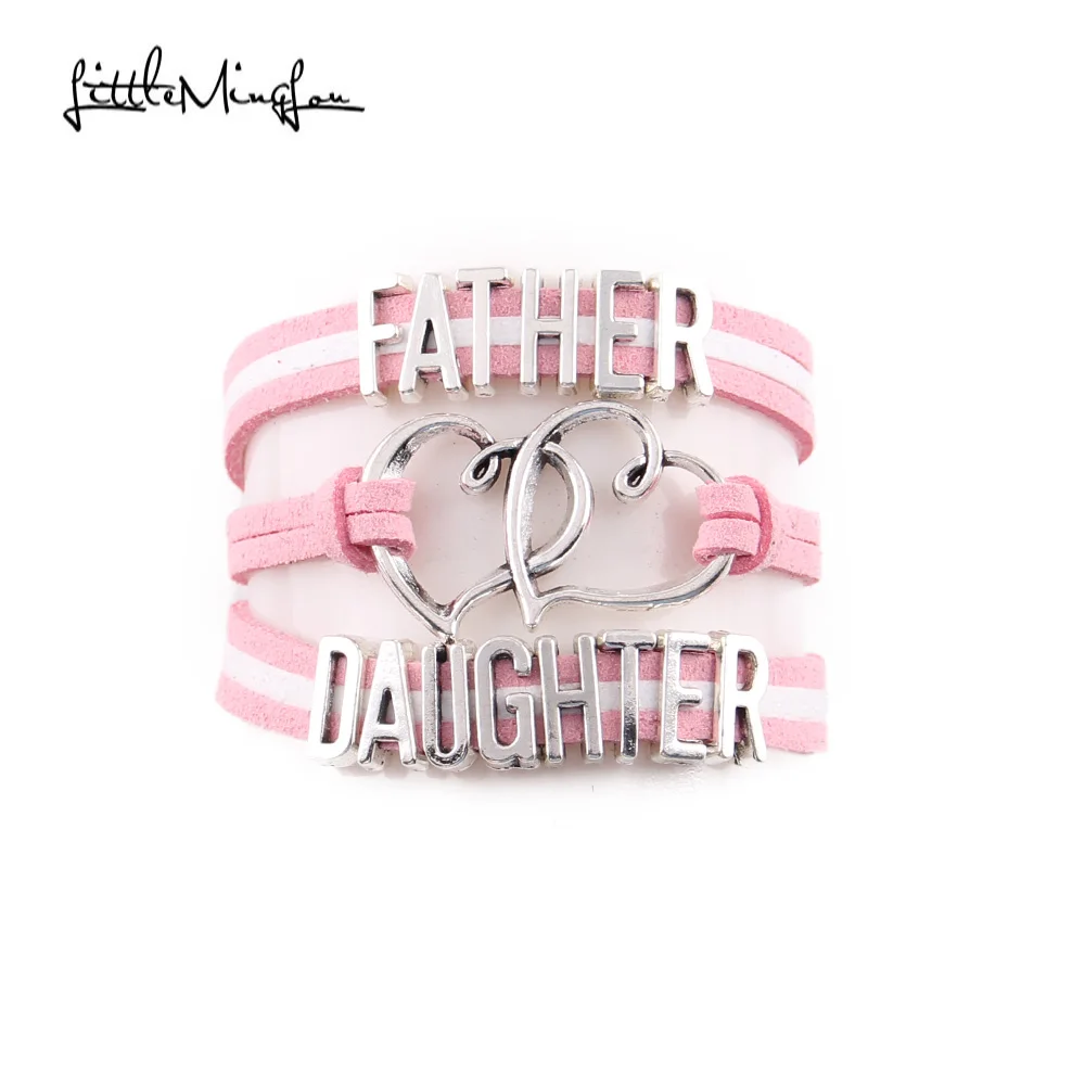 Мужские и женские браслеты с замшевой окантовкой|daughter bracelet|men braceletbangles for women |