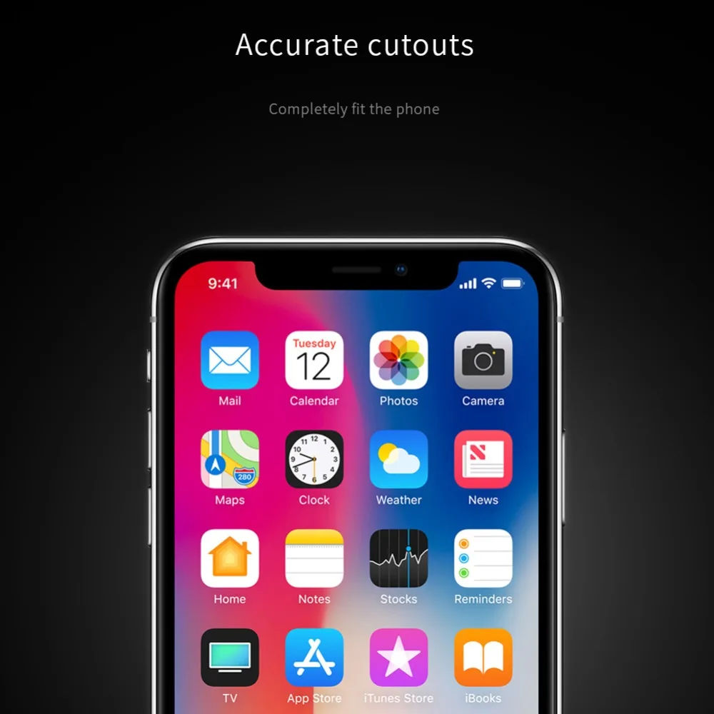 Полное Защитное стекло для iPhone XR Nillkin XD CP+ макс. Закаленное стекло Защитная пленка для экрана