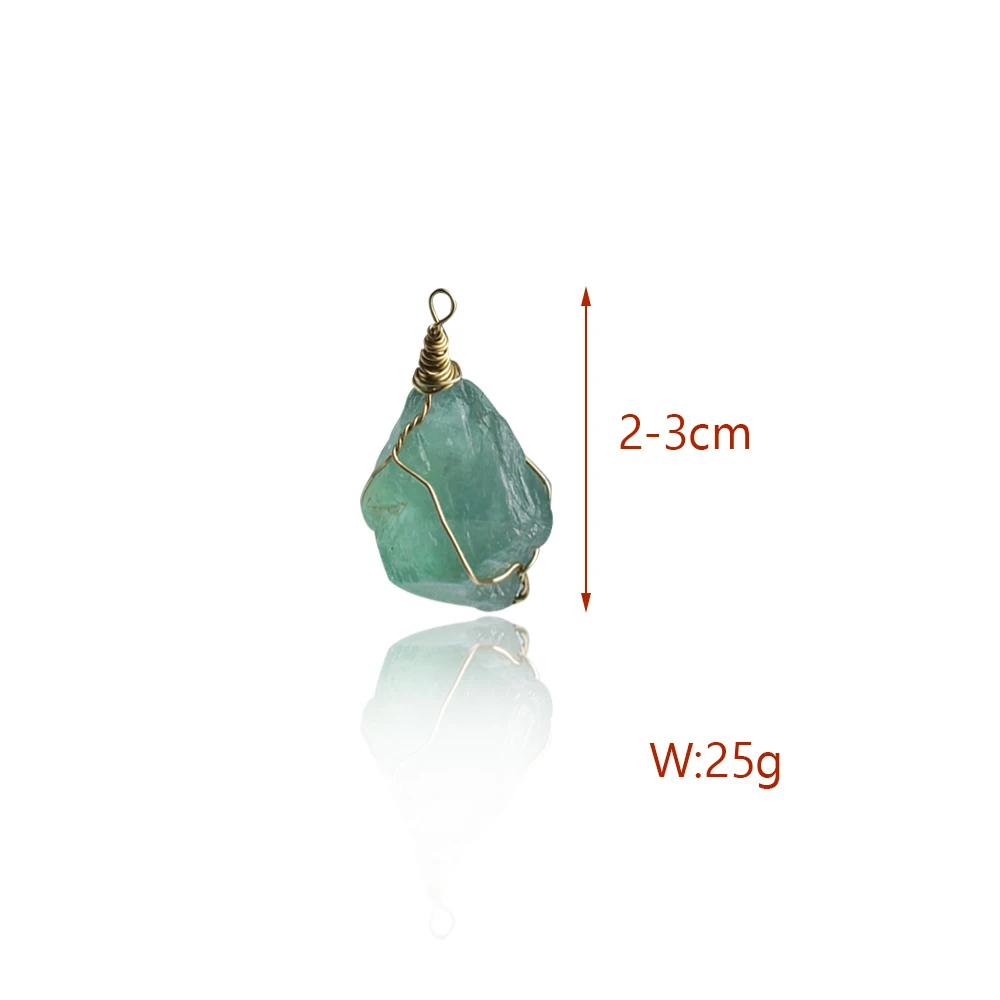 1 шт. натуральный драгоценный камень ожерелье из флюорита кулон кварцевые пуля