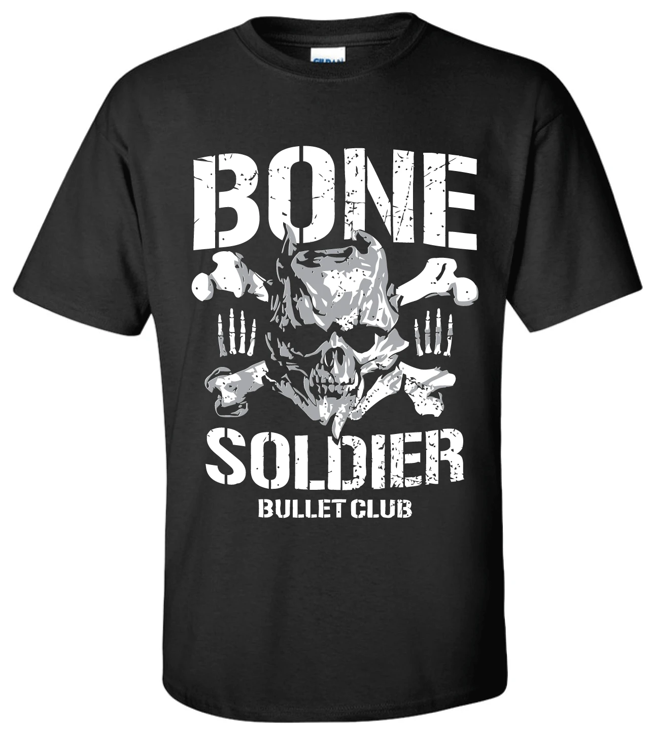 Пуля клуб кости солдат Футболка M/F 3XL NJPW злодей Новый Японии Марти Scurll Одежда в