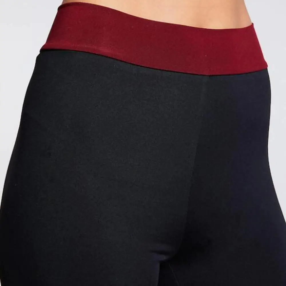 Женские эластичные штаны для фитнеса черные шорты со средней эластичной талией