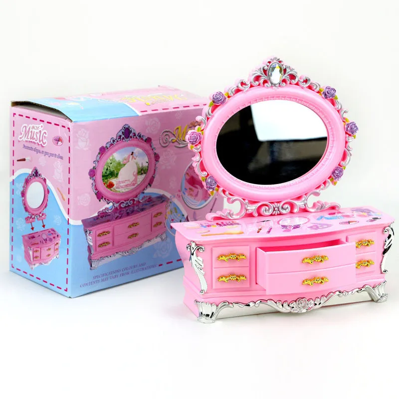 Подарок на день Святого Валентина косметичка для ювелирных изделий музыкальная