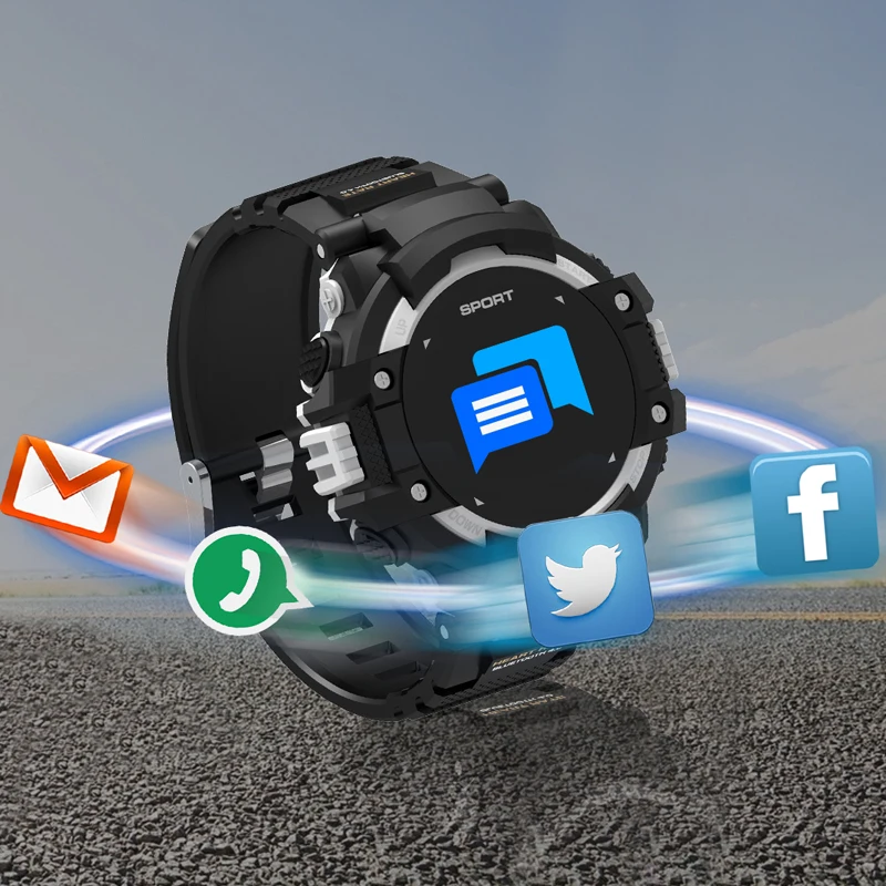 XGODY F7 2019 gps Смарт часы для мужчин и женщин IP67 Водонепроницаемый Фитнес браслет с