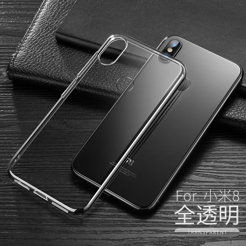 Покрытие прозрачный силиконовый кейс для Xiaomi mi 8 6X A1 5X глобальная версия чехол