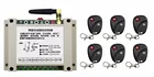 2017 Новый DC12V 24V 36V 48V 10A 2CH 2channe радиочастотный беспроводной, 6X передатчик + 1 X приемник, 315433 MHZ