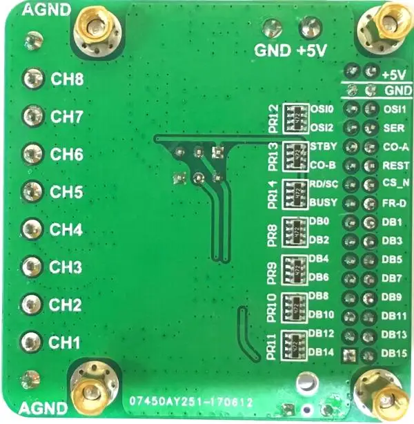 AD7606 Module Data Acquisition 16 Bit ADC 8 Way Synchronous Sampling Frequency 200kSPS | Бытовая техника