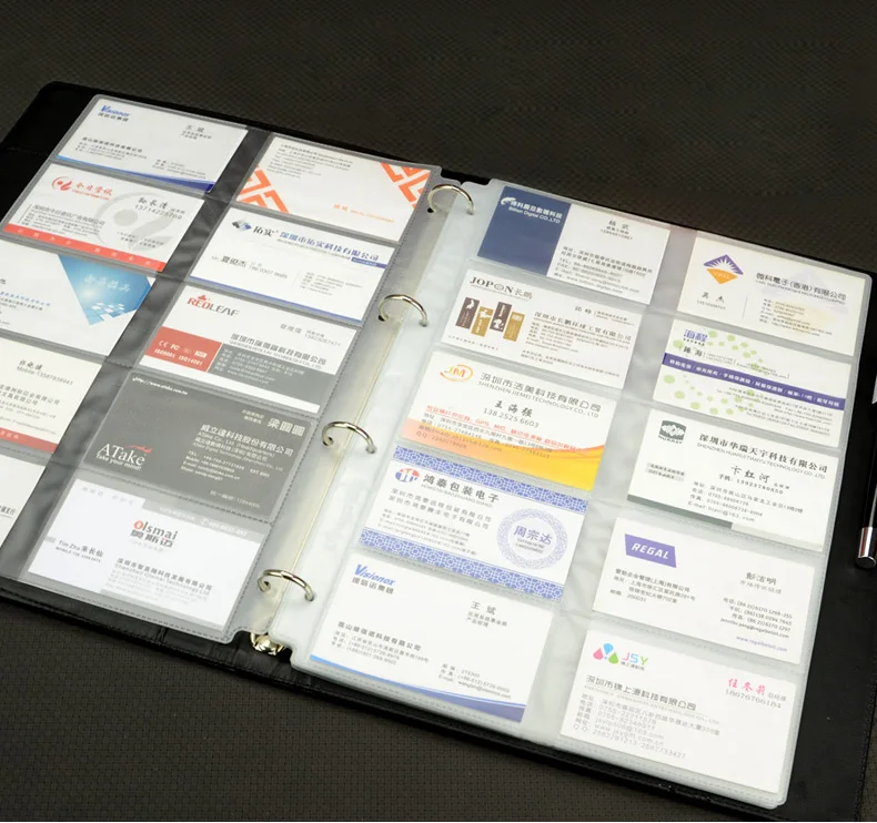 360 карт большой campacity визитная карточка книга именная для хранения|card business|card