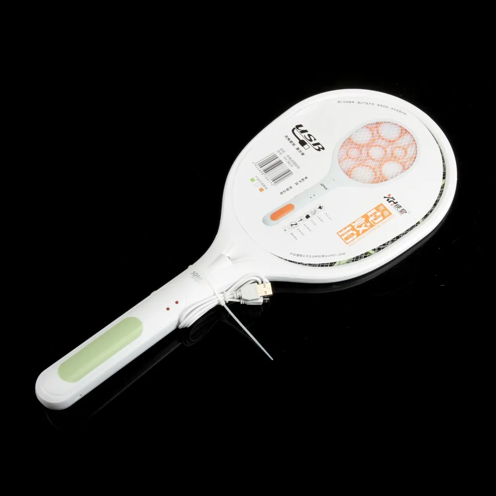 Синий/зеленый Перезаряжаемые электрическая ловушка для комаров мухобойка от