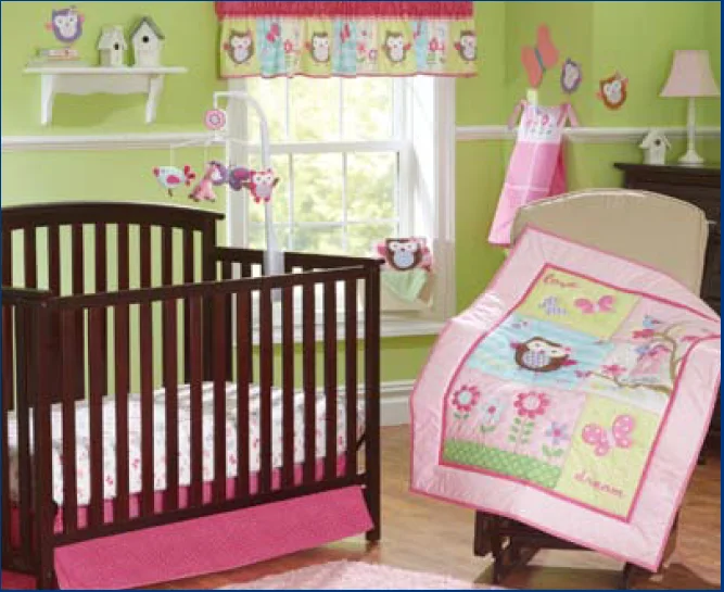 

Discount! 7pcs Embroidery baby crib bedding set newborn cot bed sets ,include(bumpers+duvet+bed cover+bed skirt)