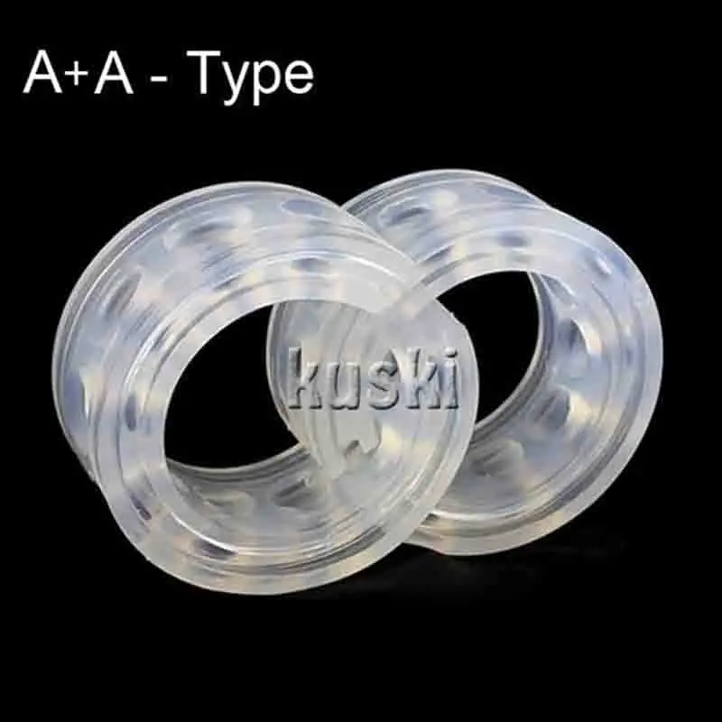 2pcs A plus ZDPARTS 2 шт. для hyundai Solaris Suzuki Grand Vitara Swift Alfa Romeo Acura Renault Kia Стайлинг автомобиля пружинный бампер амортизатор - Название цвета: 2pcs A plus