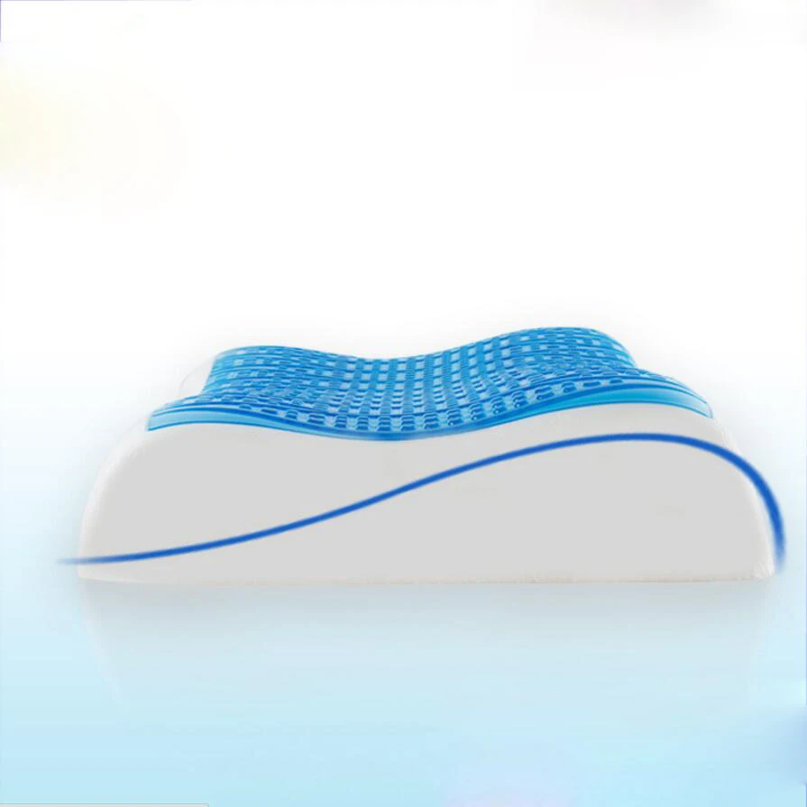 Термостатическая гелевая Подушка для массажа подушка шеи дышащая удобная сна с