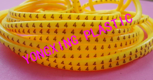1000 шт./лот EC 0 костюм кабель 1 5 мм2 желтый цвет 9 каждый номер 100 шт|cable color|cable numbernumbered