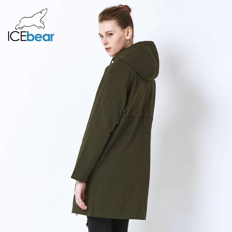 ICEbear 2019 Весна пальто для женщин Новинка весны модные дизайнерские брендовые