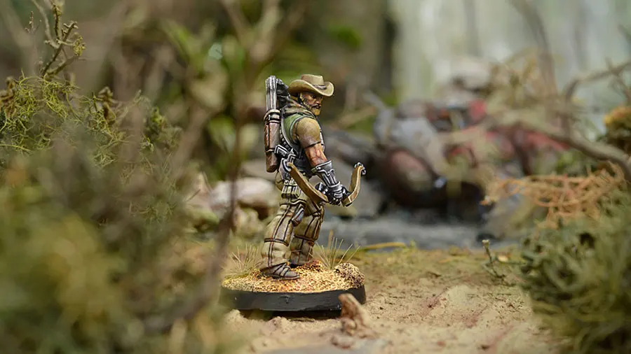 [Loong Way Miniatures] Corvus Belli Infinity 0534 HARDCASES 2 го неравномерного фронтиста 32 мм Металлические