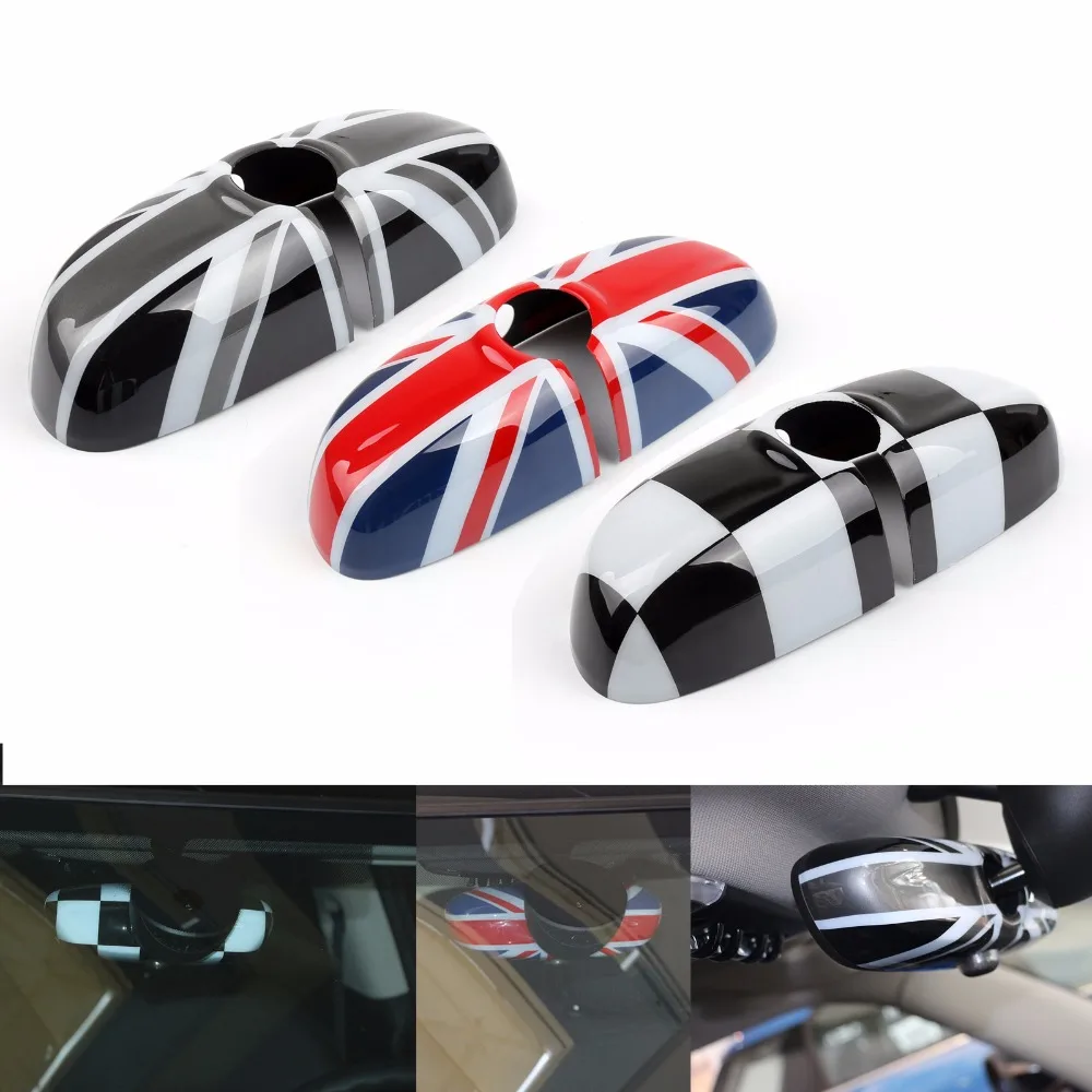 Areyourshop Car Rear View Mirror Cover Housing for MINI Cooper F56 F55 Hatchback ABS plastic Fashion Car Auto Styling