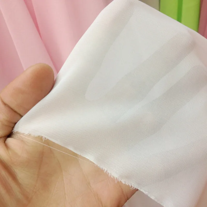 150 см ширина шифоновая ткань мягкая для шифонового платья блузка скит свадебная