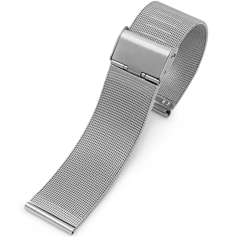 Сменный ремешок из нержавеющей стали 18 мм 20 22 23 для Xiaomi Huami Amazfit Bip Youth Xiao GTS GTR 47/42