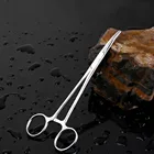 Ходить рыбы Нержавеющаясталь наживки для рыбалки, устройство для удаления крючка плоскогубцы приманка средство для удаления изогнутые зажимы рыболовные щипцы устройство для развязывания