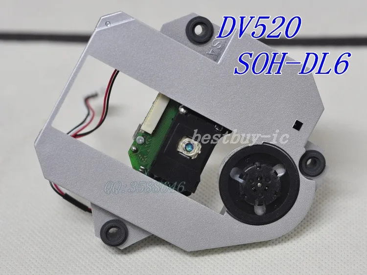 Оптический DV520 SOH-DL6 DL6FS с механизм DL6 пластиковый DVD лазерная линза - Цена: 974.7