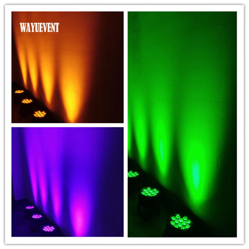 18x12 Вт IP65 Водонепроницаемый светодиодный светильник RGBW 4в1 led parcan DMX512 сценический светильник ing 8ch светодиодный светильник для дискотеки для мероприятий, вечеринок, свадьбы