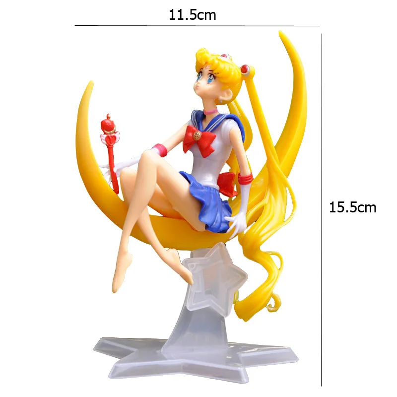 BAIUFOR Сейлор Мун Аниме девушка модель фигурки для террариума аксессуары торта DIY