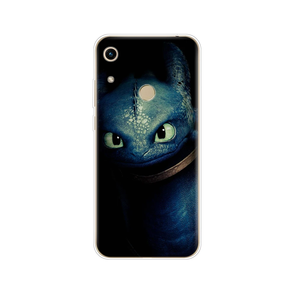 Чехол для Huawei Honor 8A PRO 8C 8X 10 i play чехол задняя крышка huawei Y5 Y6 Y7 Y9 2019 pro Prime Train Your Dragon |