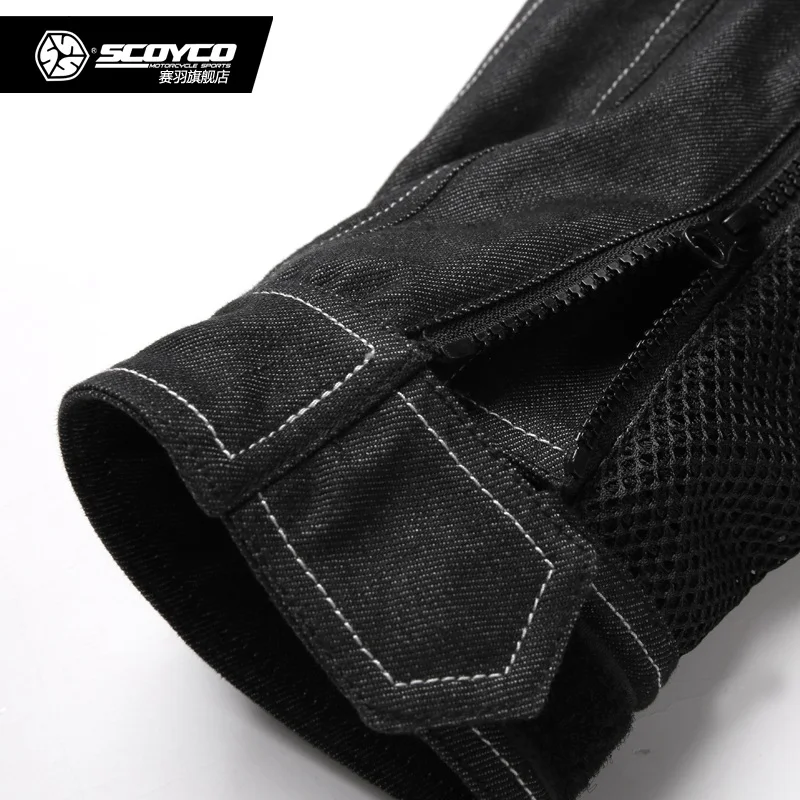 Scoyco JK36C джинсовая одежда устойчивостью куртка для мотоспорта дышащая Для мужчин мотокроссе куртка Спорт Защитная одежда