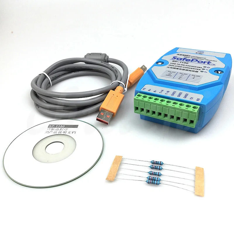 

Фотоэлектрическая изоляция с USB на 485 RS485/422/232 преобразователь FT232 защита от вспышки