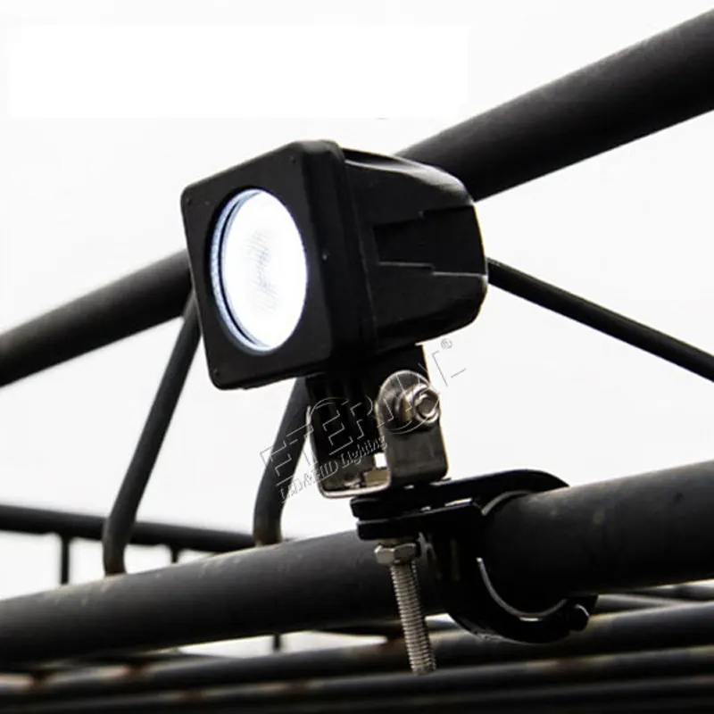 

free ship 10pcs led work lights 10W 2 inch 12V lamp car auto ATV UTV LED fog lamp offroad truck trailer motorcycles headlight