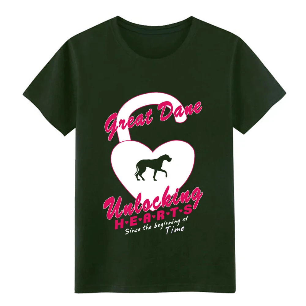 Men's Great Dane t shirt Printing cotton size S-3xl male Loose Casual Spring Novelty | Мужская одежда