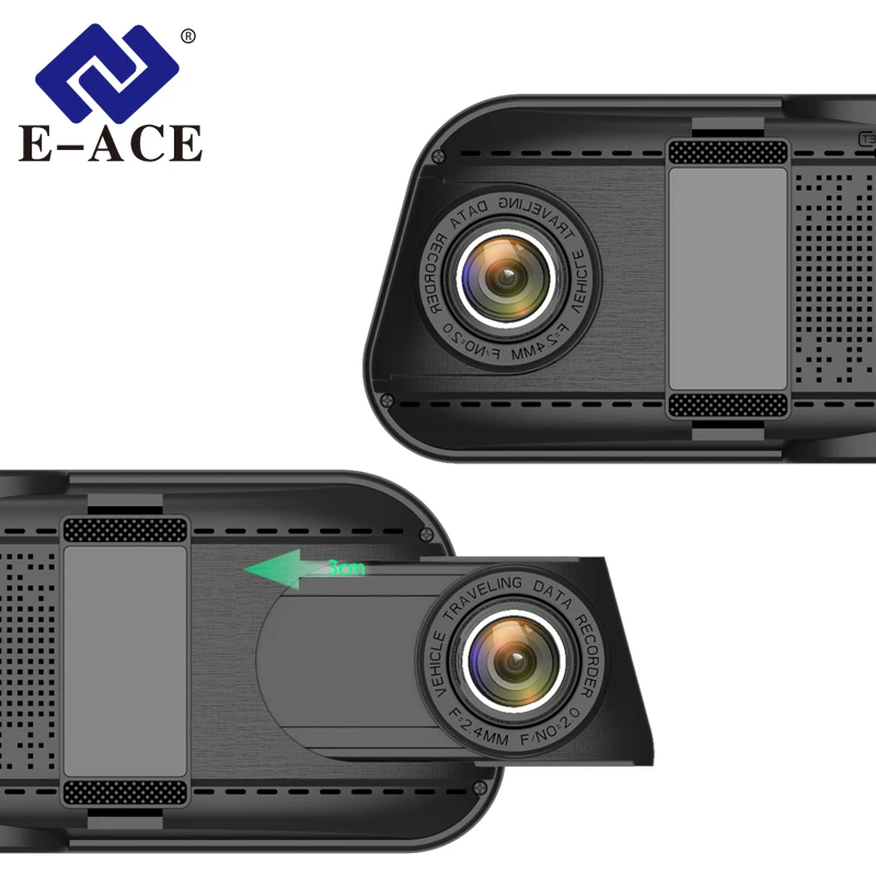 E ACE Автомобильный видеорегистратор потоковое зеркало заднего вида 4G Android FHD 1080 P 10