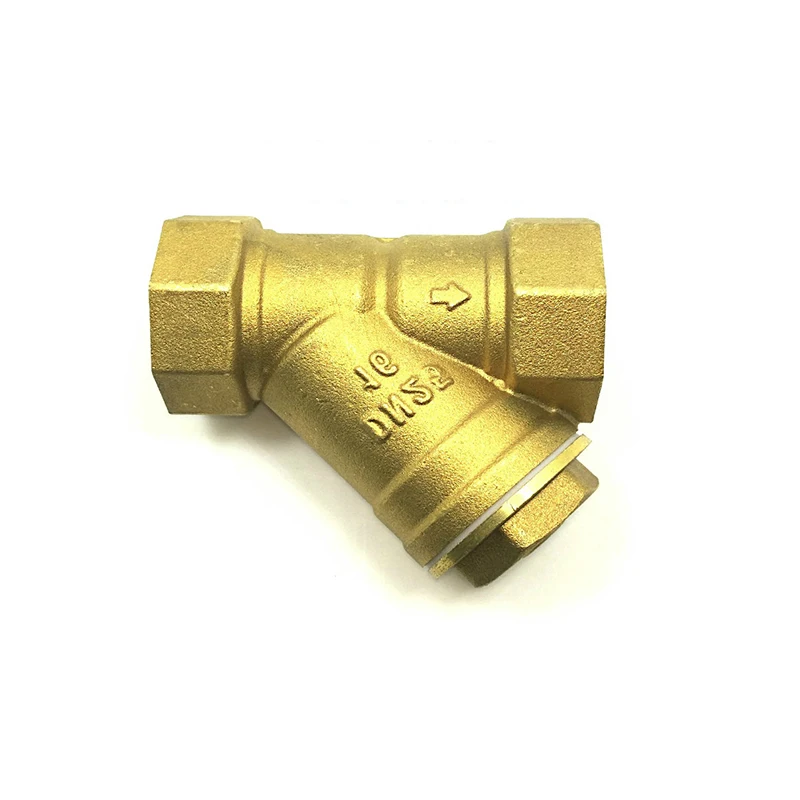 3/4&quot BSP Female Thread Brass Inline Y Filter Strainer Valve For Water Oil Air | Обустройство дома