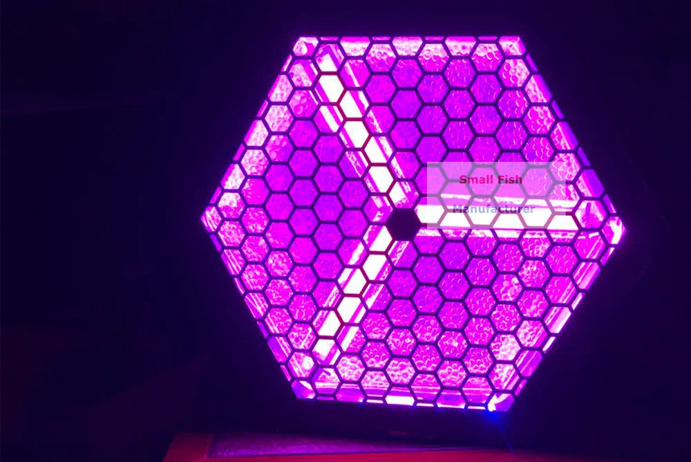 LED Retro Flash Lights 3X60W LEDS + 48X0.5W RGB 3IN1 Flat Par DMX Dj For Wedding Holiday Decorations | Освещение