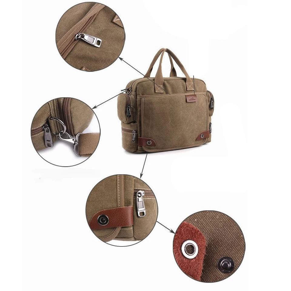 TMYOY брендовые холщовые мужские сумки на плечо портфель повседневные через