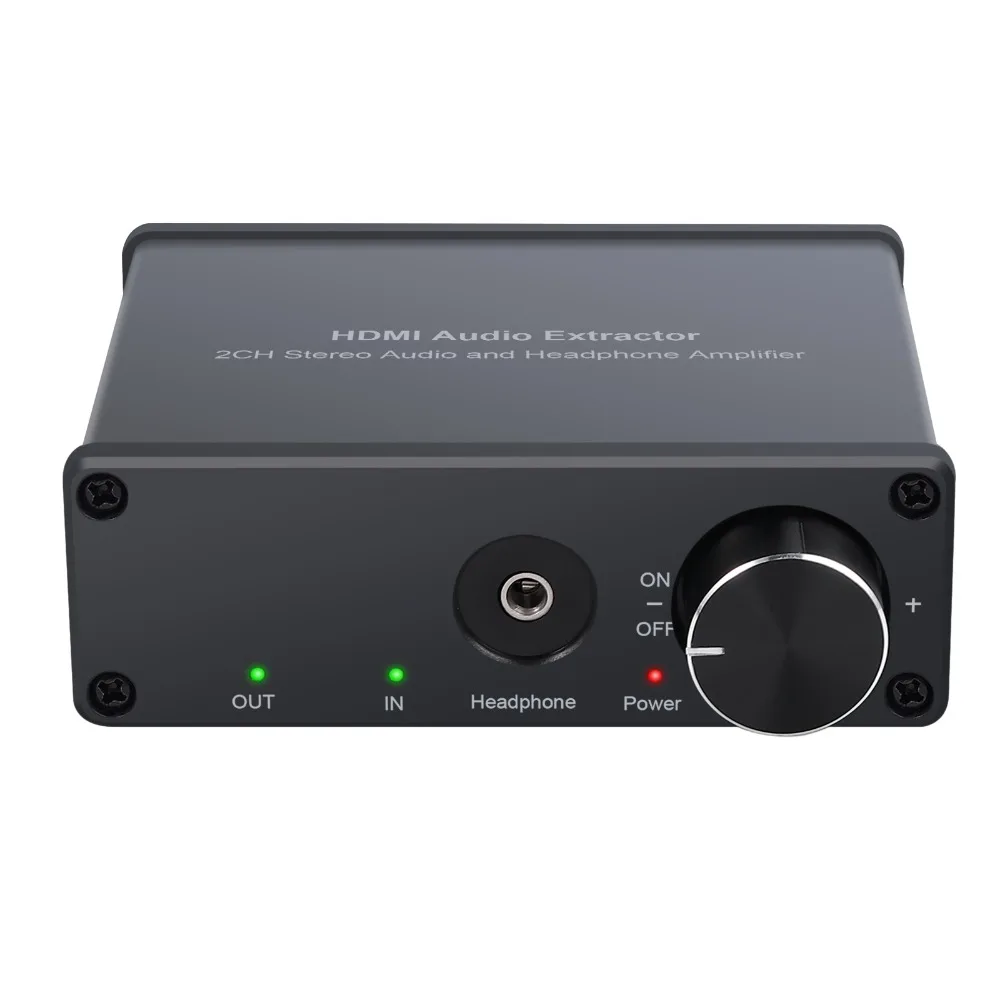 Proster HDMI в HDMI+ RCA+ 3,5 мм аудио экстрактор регулятор громкости HDMI аудио экстрактор сплиттер адаптер питания переключатель поддержка 4K 3D