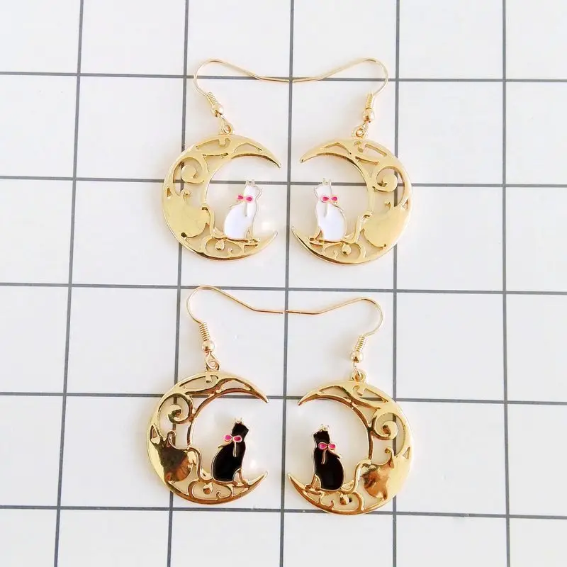 Бесплатная доставка 6 пара/лот модные ювелирные изделия металлические серьги с