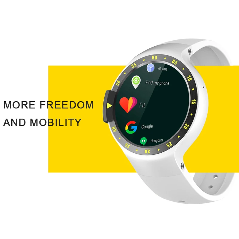 Оригинальный Ticwatch S Smartwatch Bluetooth 4 1 Dual Core 2 ГГц MTK2601 Android Wear 0 для iOS/Android IP67