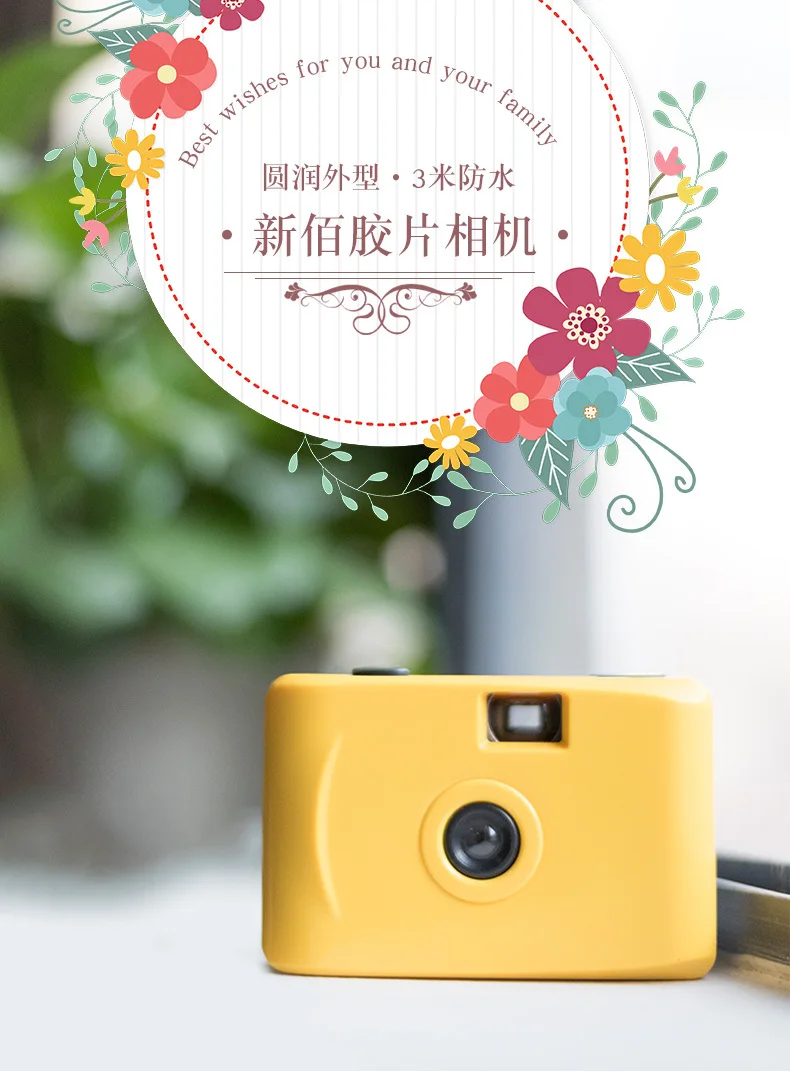 Instax Mini розовый Камара Ins тупо мгновенная камера одноразовые Câmera 135 пленка водонепроницаемый подарок Lover раздел прекрасный