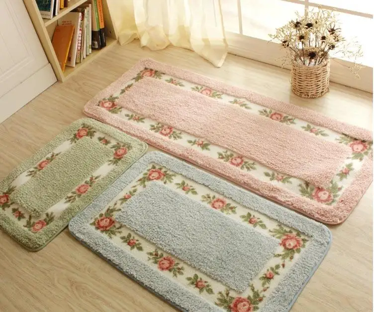 Пасторальный напольный ковер для гостиной спальни противоскользящий коврик